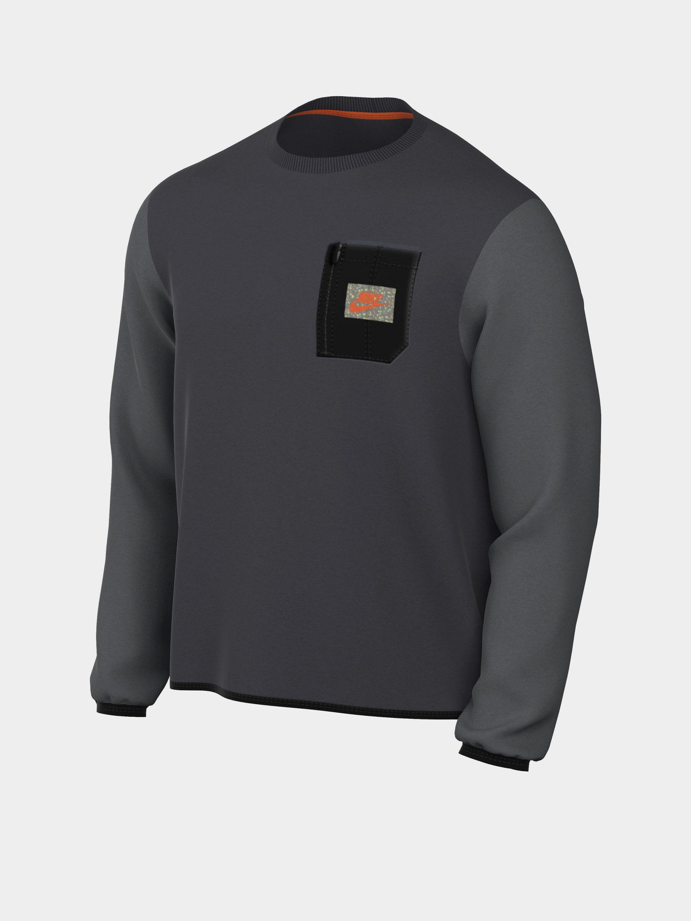 Свитшот NIKE Sportswear Therma-FIT модель DQ5104-070 Фото