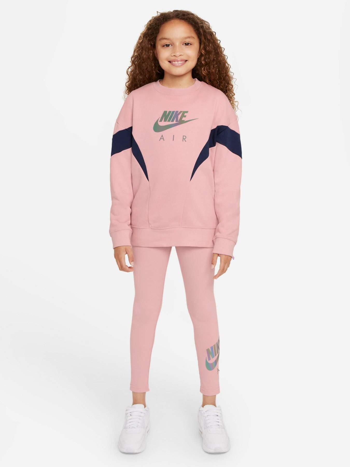 Свитшот NIKE  Girls NSW Air Crew модель DD7135-630 Фото