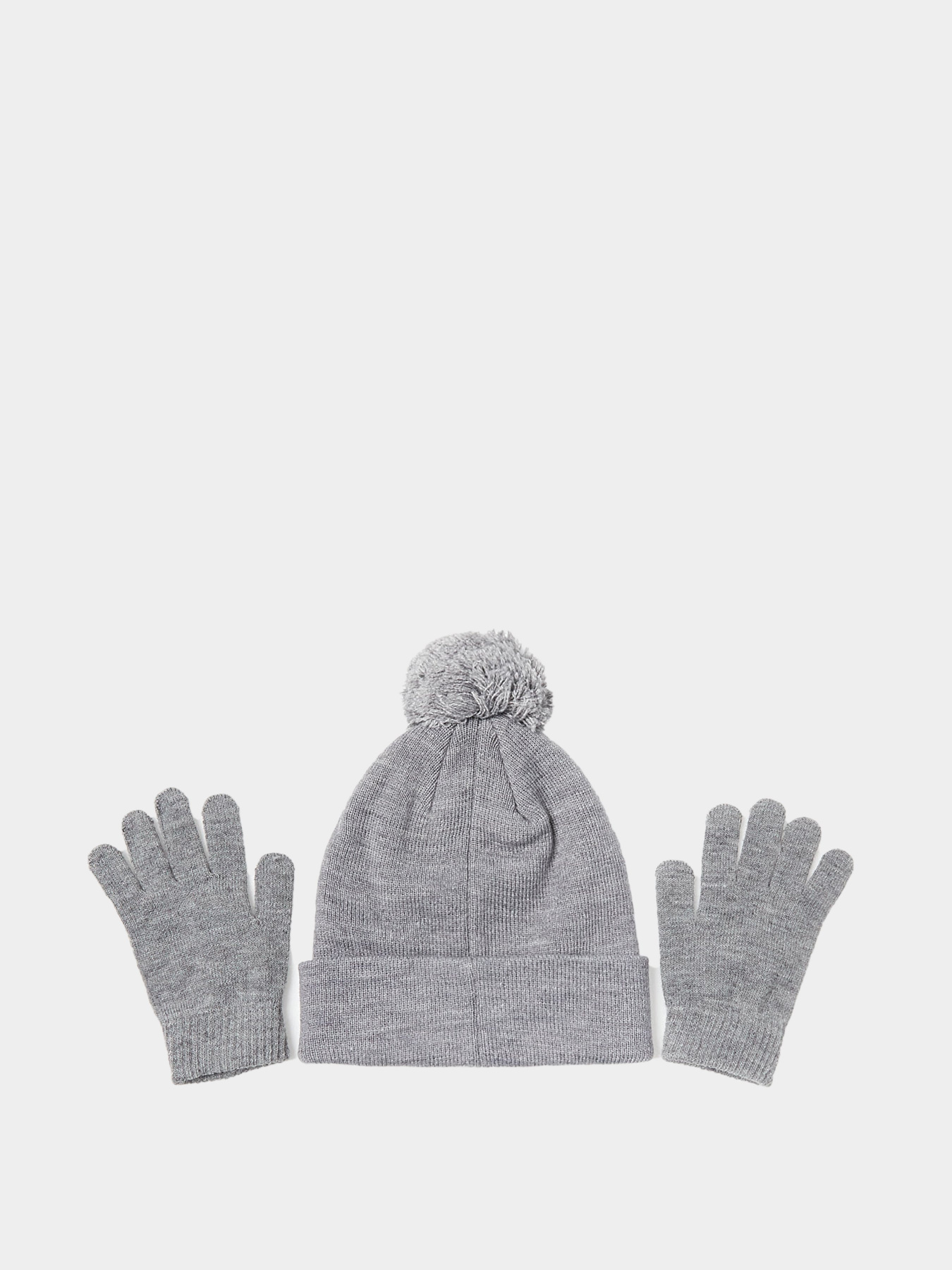 Шапка/рукавички NIKE  Jan Hbr Pom Beanie Set модель 8A0576-GEH Фото