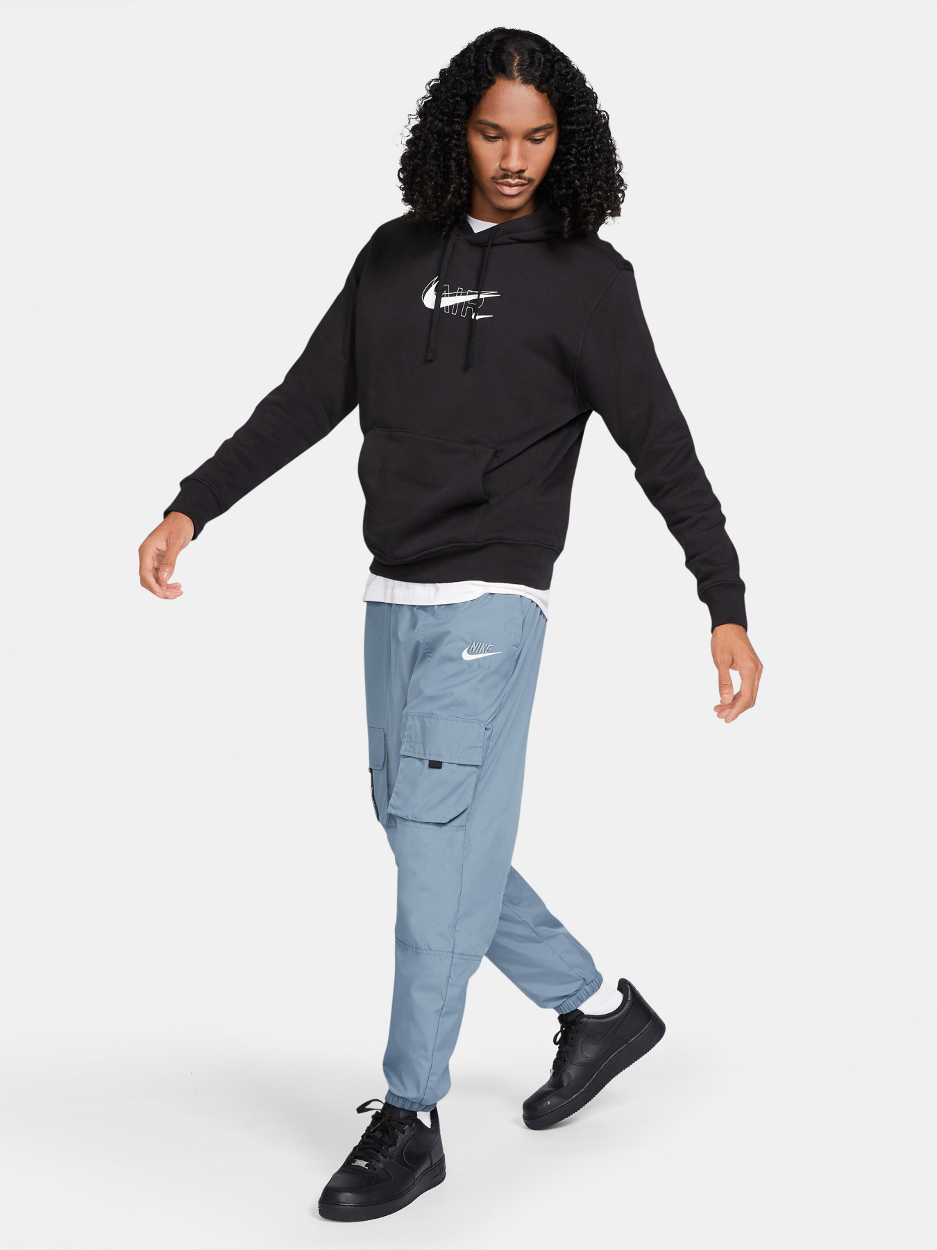 Худи NIKE PO Air Print Pack модель DD9694-010 Худи NIKE PO Air Print Pack модель DD9694-010 Фото