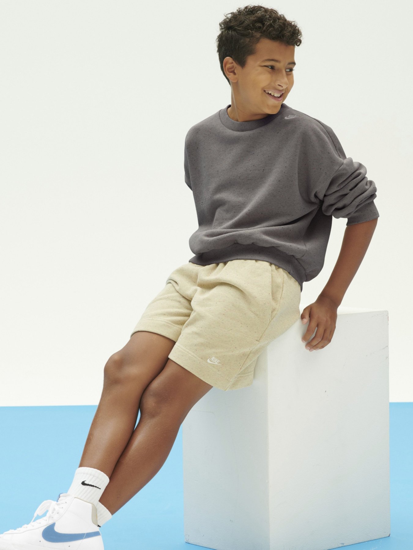 Свитшот NIKE Sportswear Icon модель DQ9002-210 Свитшот NIKE Sportswear Icon модель DQ9002-210 Фото