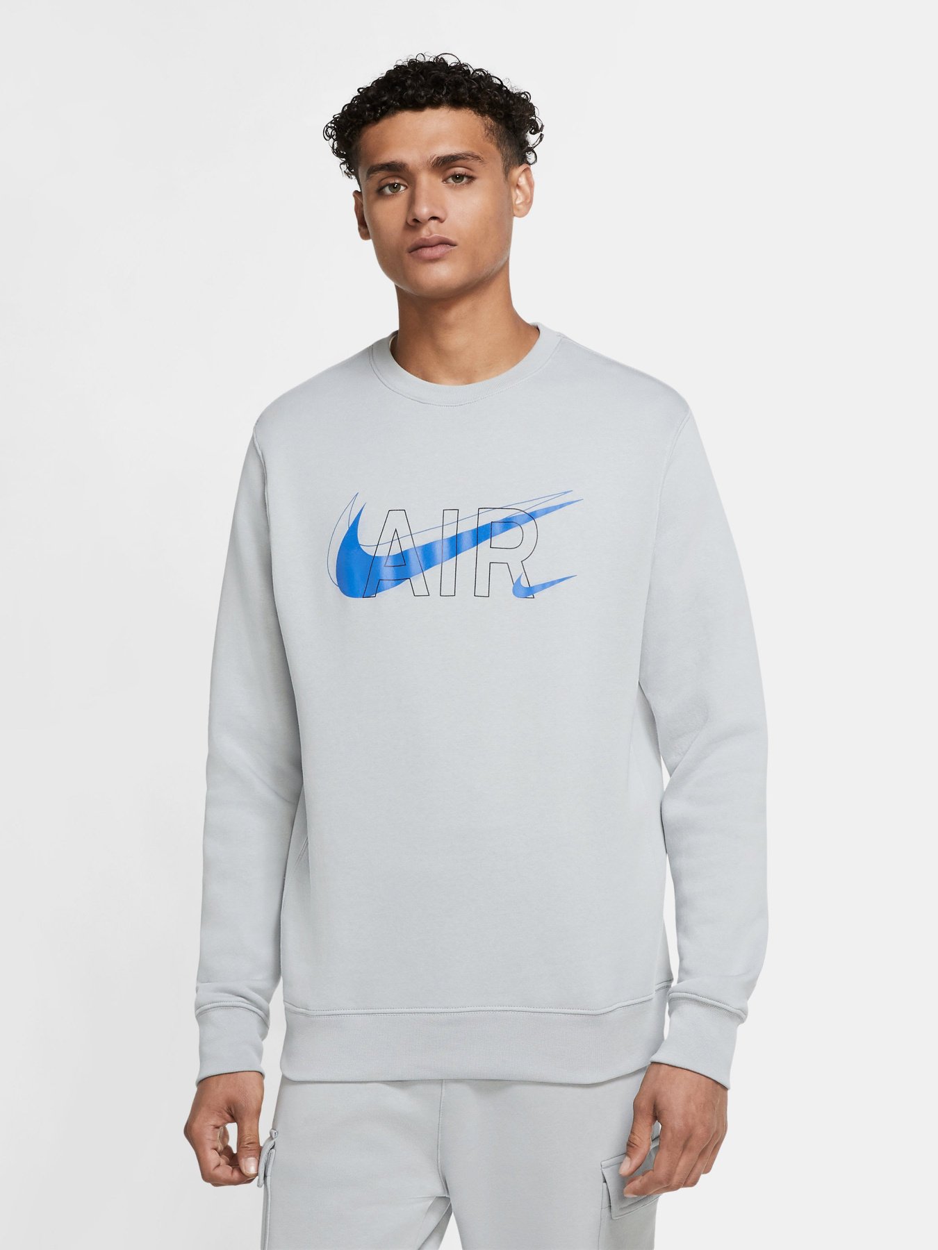 Свитшот NIKE M NSW CREW PRNT PACK BB модель DD9699-077 Фото