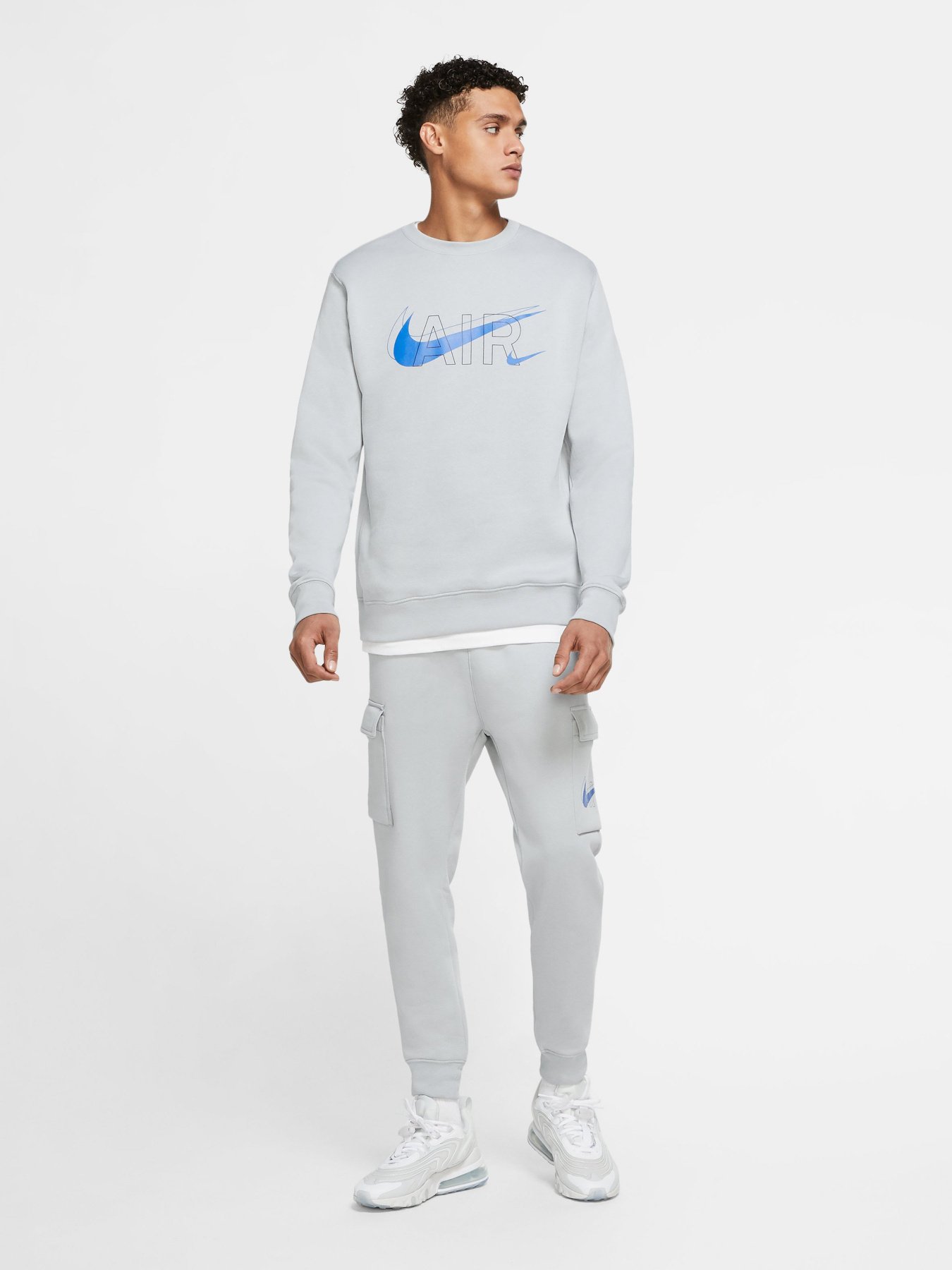 Свитшот NIKE M NSW CREW PRNT PACK BB модель DD9699-077 Фото
