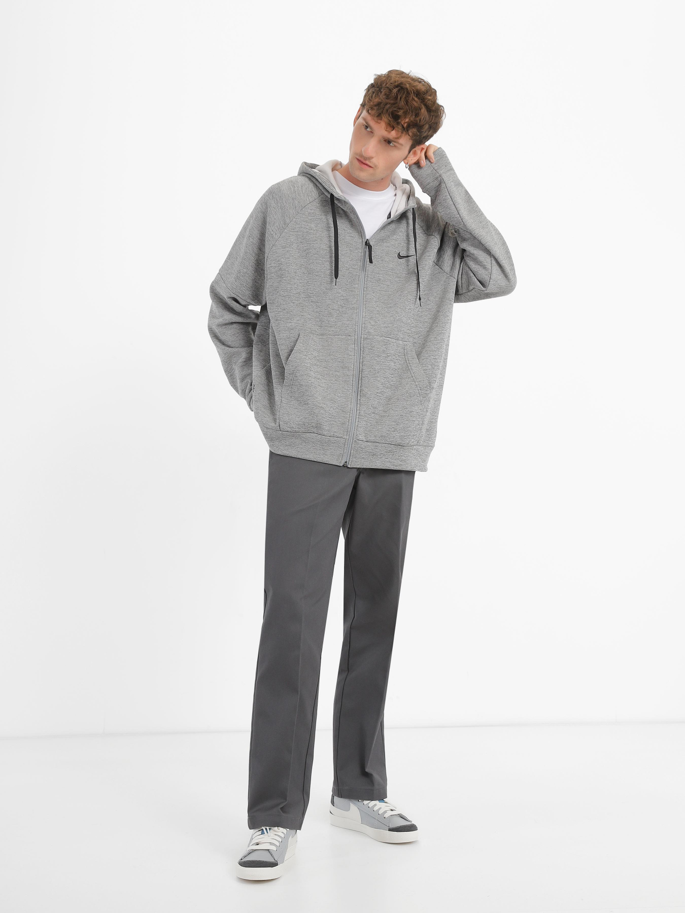 Кофта спортивна NIKE Therma-FIT модель DQ4830-063 Фото