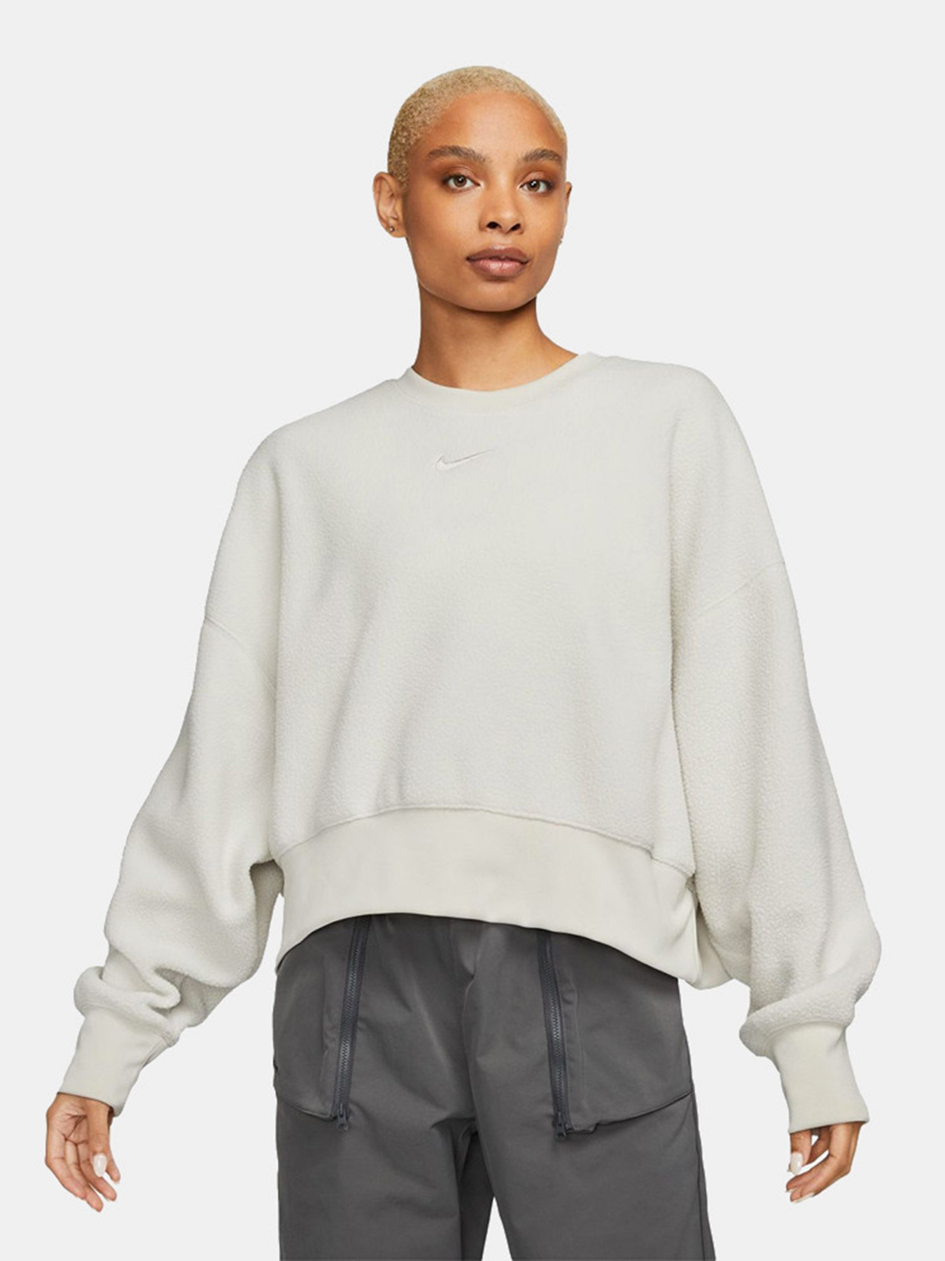 Свитшот NIKE Sportswear Plush модель DQ6844-072 Фото