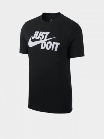 Футболка NIKE NSW TEE JUST DO IT SWOOSH модель AR5006-011 Футболка NIKE NSW TEE JUST DO IT SWOOSH модель AR5006-011 Фото