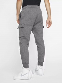 Штаны спортивные NIKE Sportswear Club Fleece модель CD3129-071 Штаны спортивные NIKE Sportswear Club Fleece модель CD3129-071 Фото