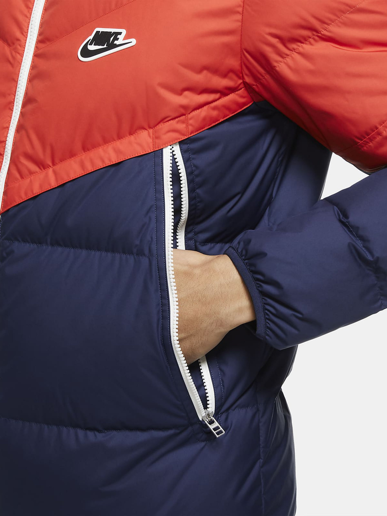 Куртки и дубленки NIKE Sportswear Down-Fill Windrunner модель CU4404-673 Фото