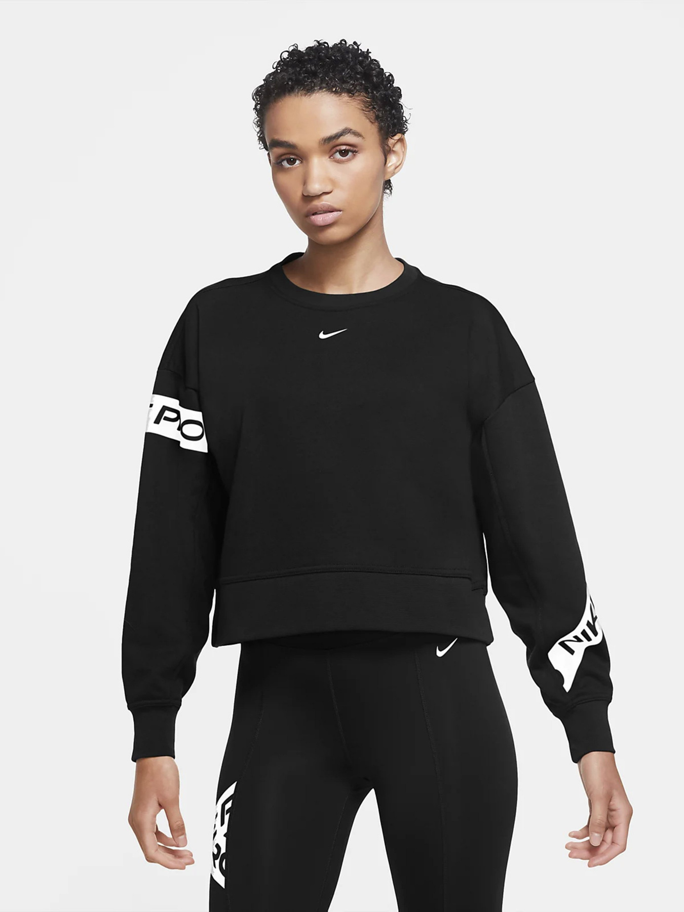 Свитшот NIKE Pro Dri-FIT Get Fit модель CU4658-010 Свитшот NIKE Pro Dri-FIT Get Fit модель CU4658-010 Фото