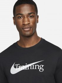 Спортивна футболка NIKE Swoosh модель CZ7989-010 Фото