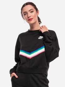 Свитшот NIKE Sportswear Heritage Crew модель CU5877-010 Свитшот NIKE Sportswear Heritage Crew модель CU5877-010 Фото