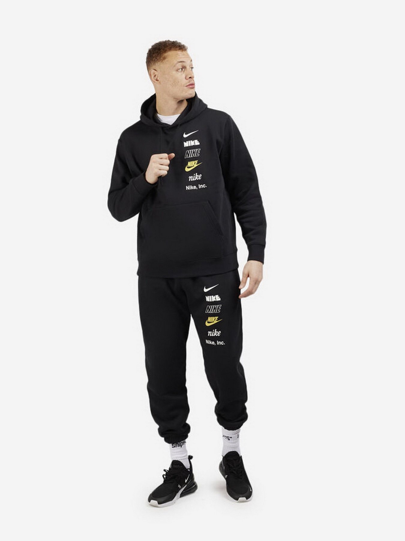 Штани спортивні NIKE M NK CLUB+ BB CF PANT MLOGO модель DX0795-010 Фото