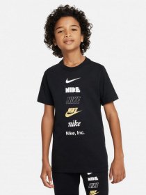 Футболка NIKE  Sportswear Logo модель DX9510-010 Фото