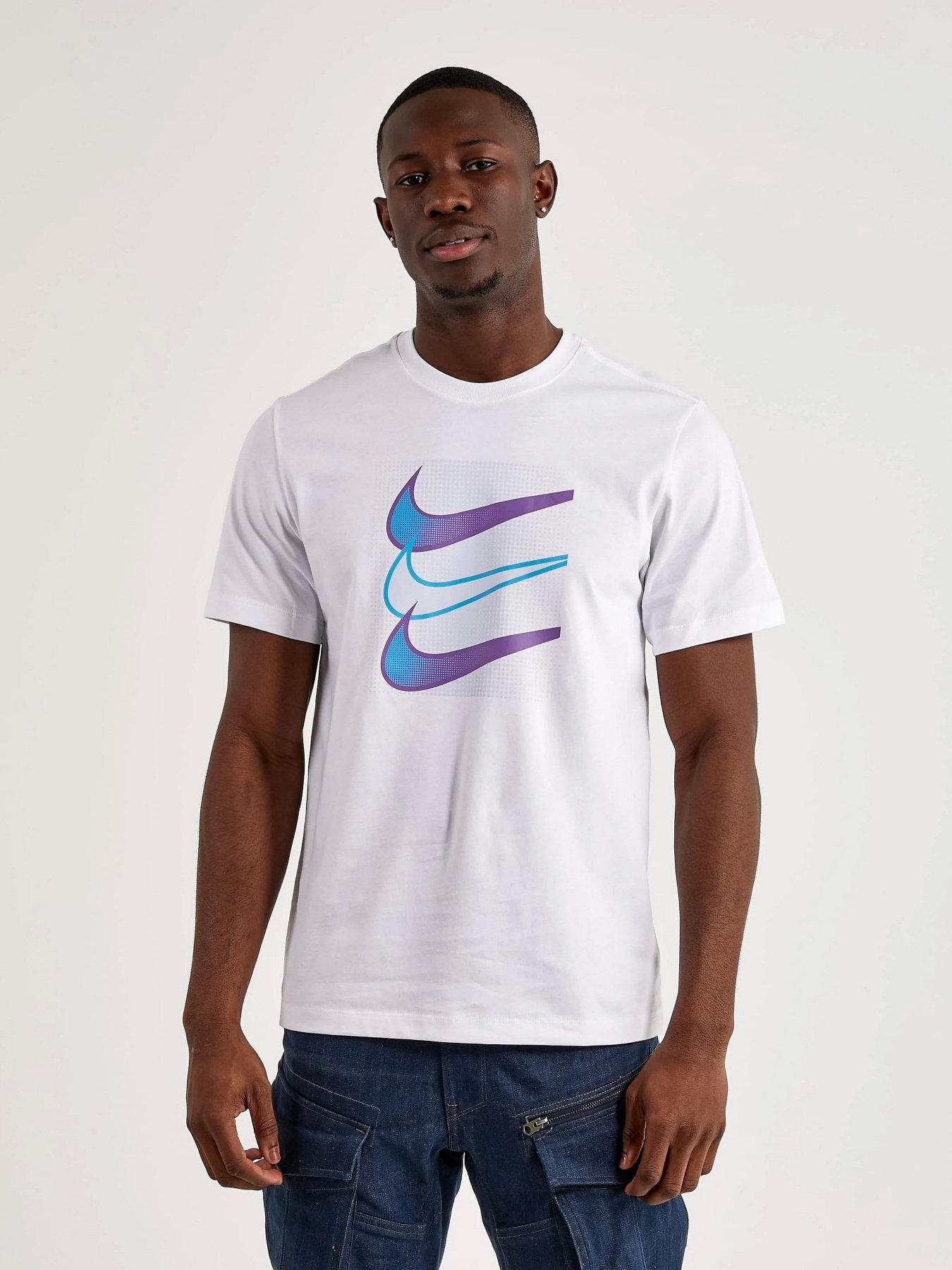 Футболка NIKE SWOOSH модель DZ5173-100 Фото