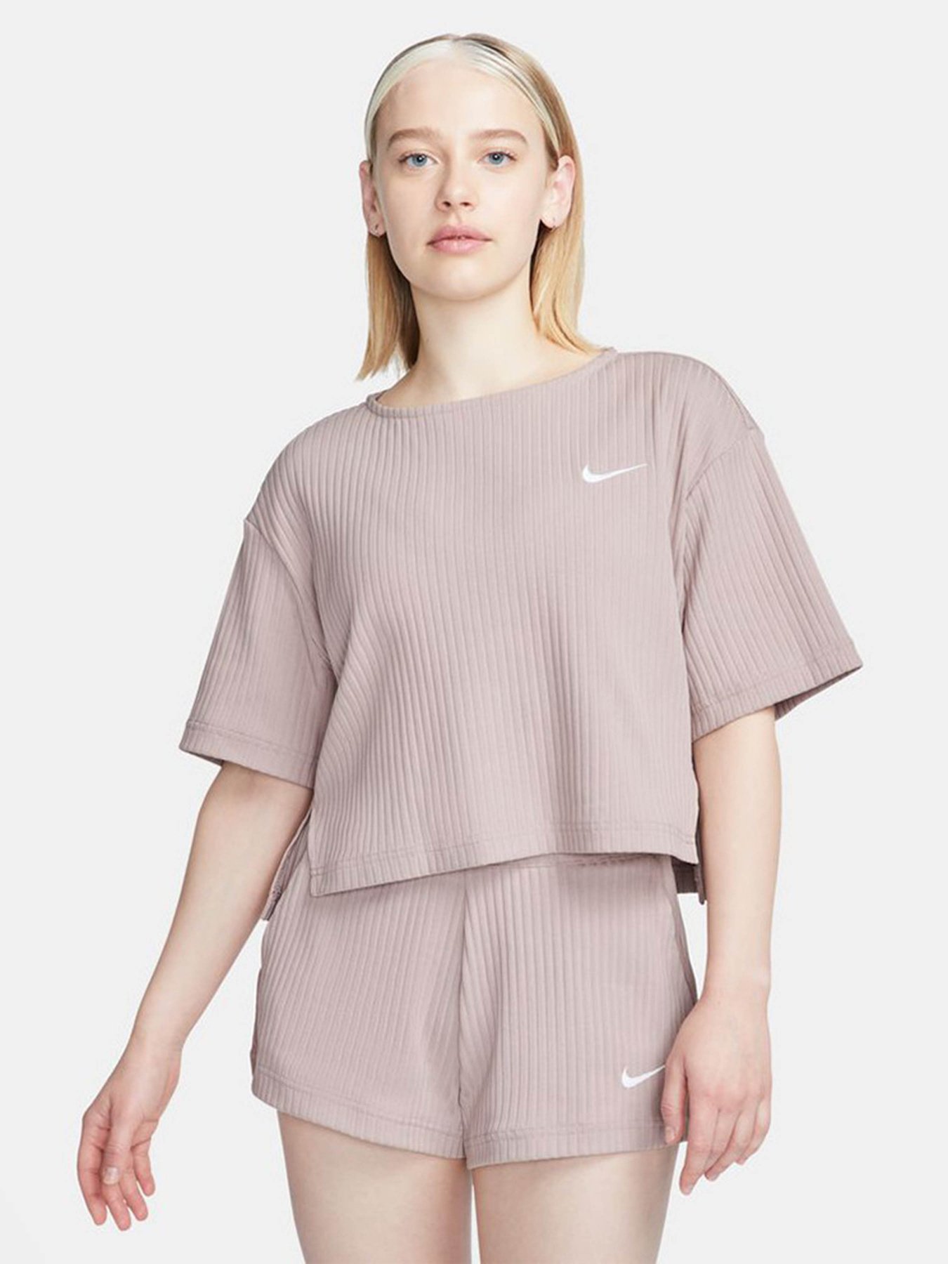 Футболка NIKE NSW RIB JRSY SS модель DV7870-272 Фото