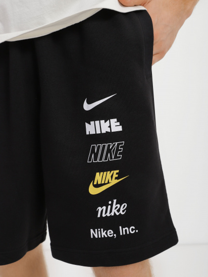 Шорти NIKE Club Fleece модель FB8830-010 — фото 4 - INTERTOP