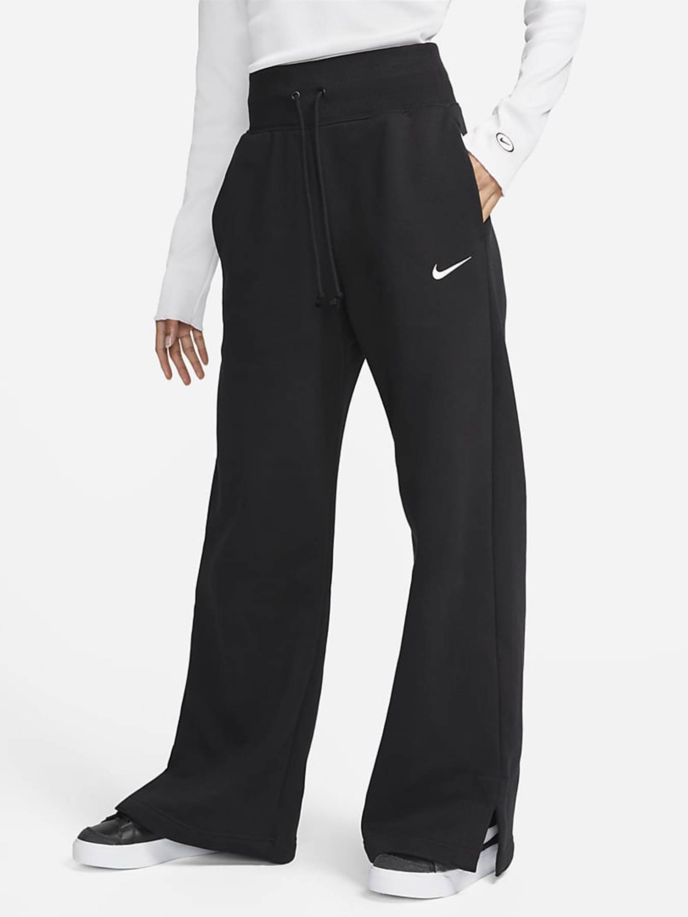 Штани повсякденні NIKE Sportswear Phoenix Fleece модель DQ5615-010 Фото