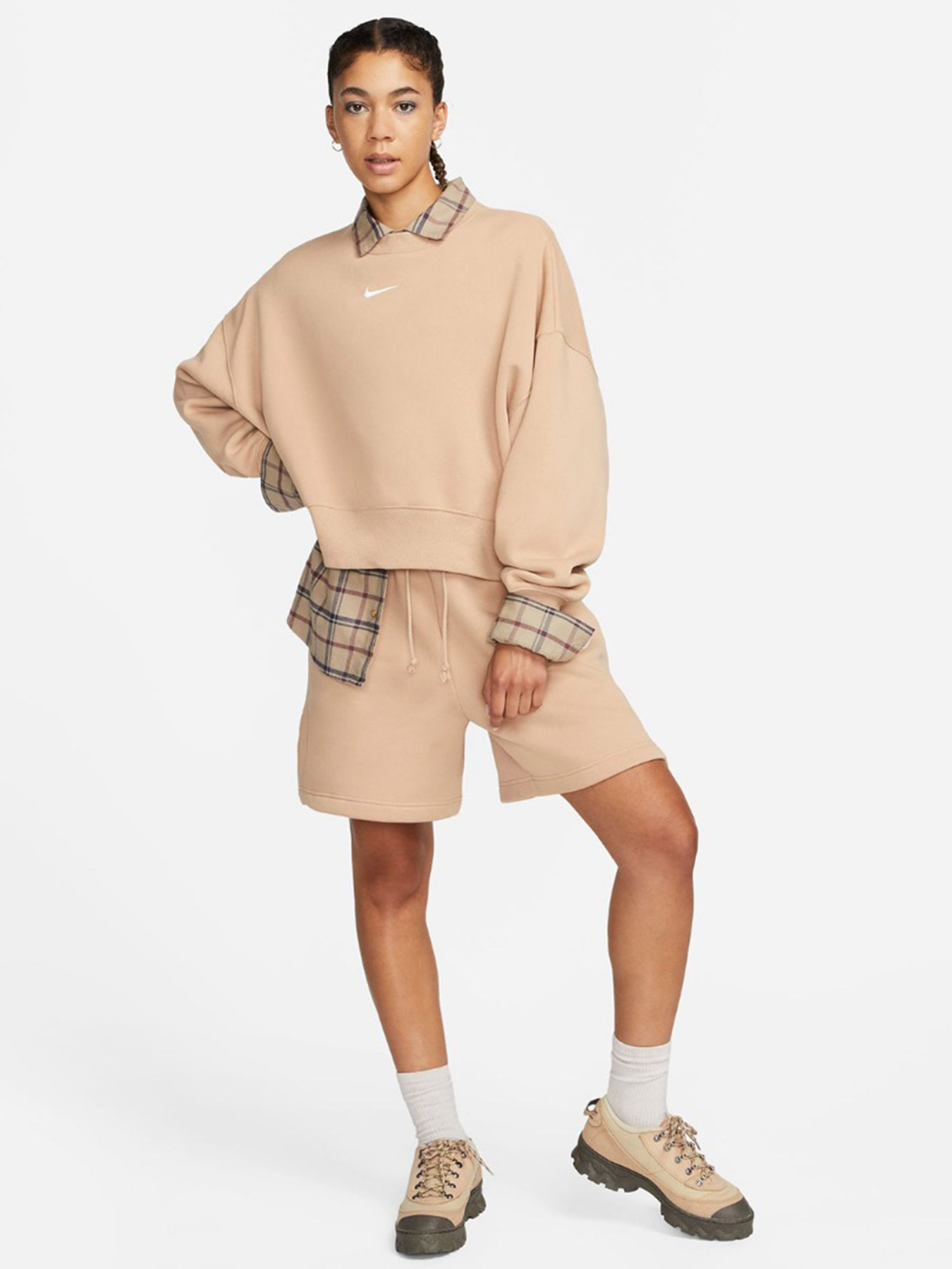 Повсякденні шорти NIKE Sportswear Phoenix модель DQ5717-200 Фото