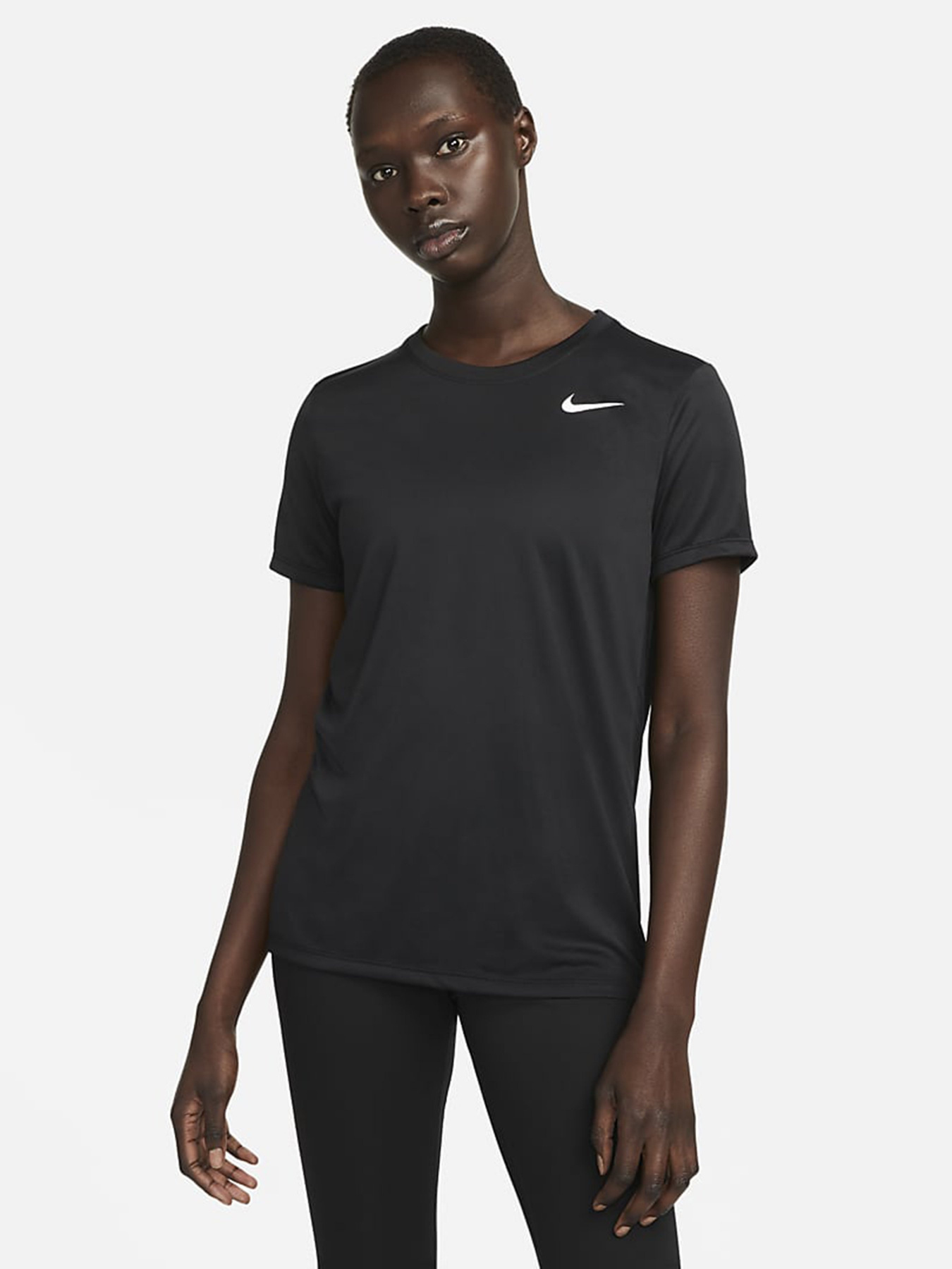 Футболка спортивна NIKE DRI-FIT модель DX0687-010 Фото