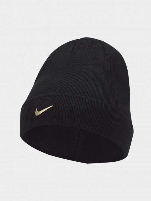 Шапка NIKE Sportswear Beanie Cuffed Swoosh модель CW6324-011 Фото