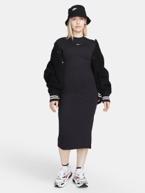 Платье миди NIKE Essntl Midi Dress модель DV7878-010 Фото
