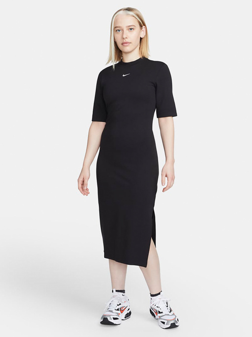 Платье миди NIKE Essntl Midi Dress модель DV7878-010 Фото