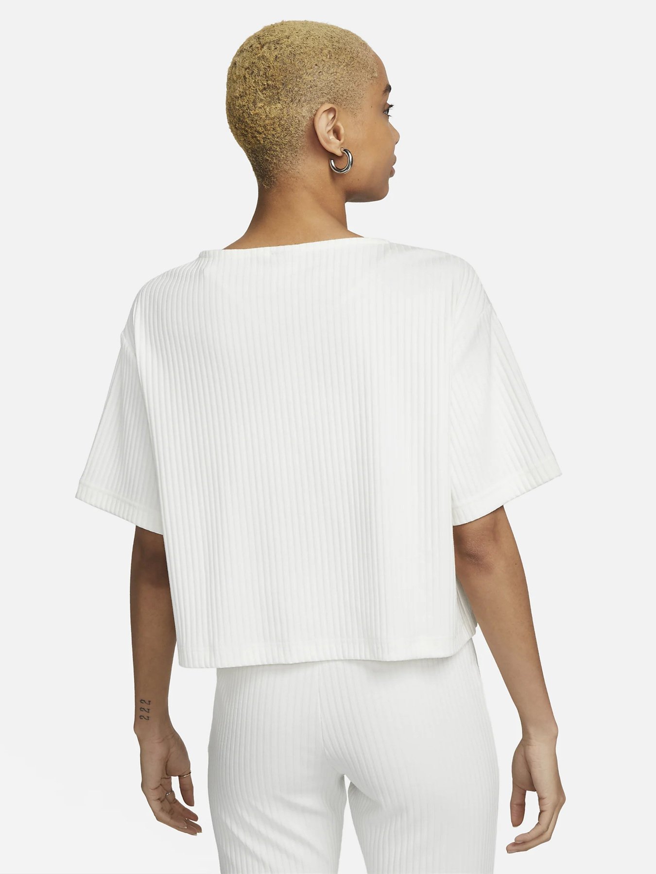 Футболка NIKE Ribbed Jersey модель DV7870-133 Фото