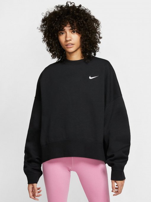 Світшот NIKE NSW Women's Fleece Crew модель CK0168-010 Фото