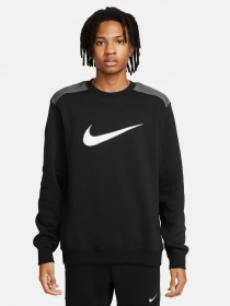 Свитшот NIKE Sportswear Club Fleece Crew модель FN0245-010 Фото