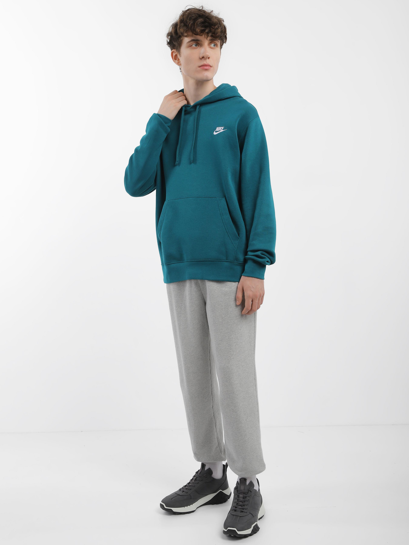 Худі NIKE Nsw Club Fleece модель BV2654-381 Худі NIKE Nsw Club Fleece модель BV2654-381 Фото