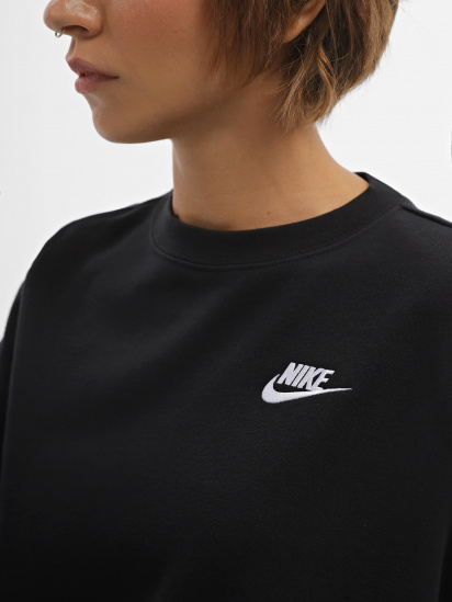 Світшот NIKE Sportswear Club Fleece Crewneck модель DQ5473-010 — фото 4 - INTERTOP