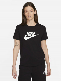 Чорний - Футболка спортивна NIKE Sportswear Essentials