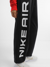 Спортивні штани NIKE Sportswear Air Fleece Oversized модель FB8051-010 Фото