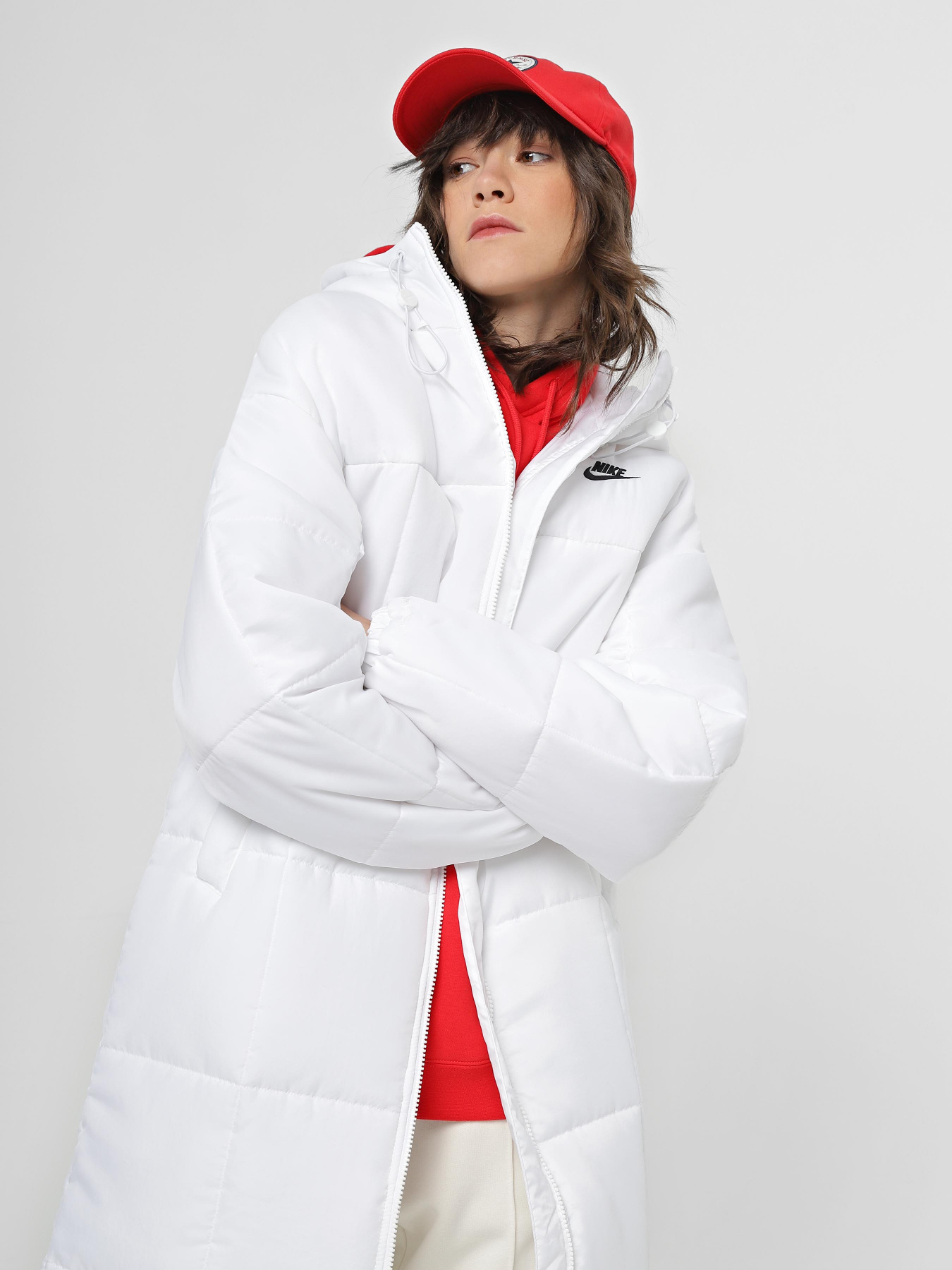 Парка NIKE Sportswear Classic Puffer модель FB7675-100 Фото