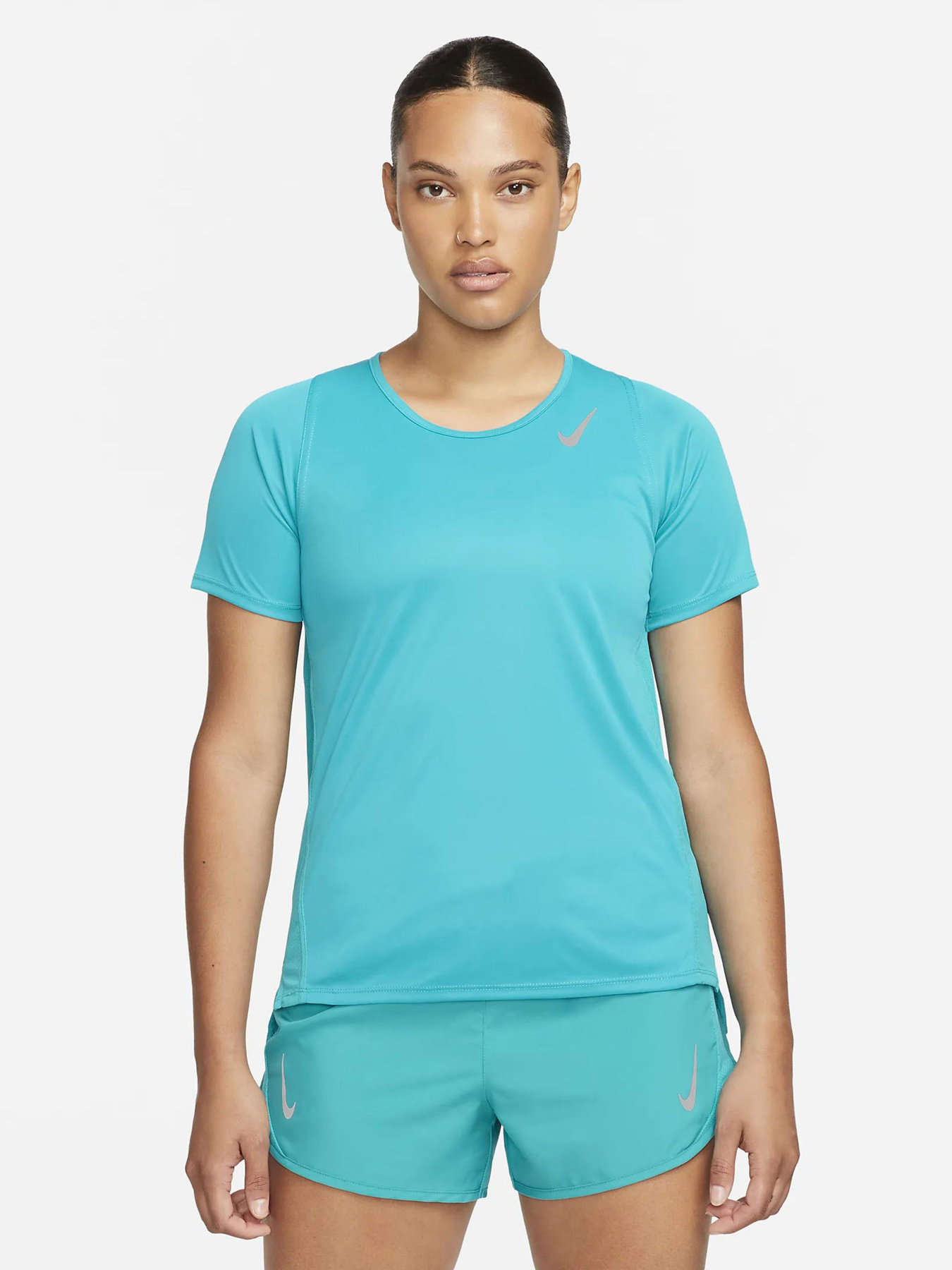 Футболка спортивная NIKE Race Top Ss модель DD5927-443 Фото