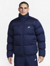 Темно-синій - Зимова куртка NIKE Sportswear Club Puffer