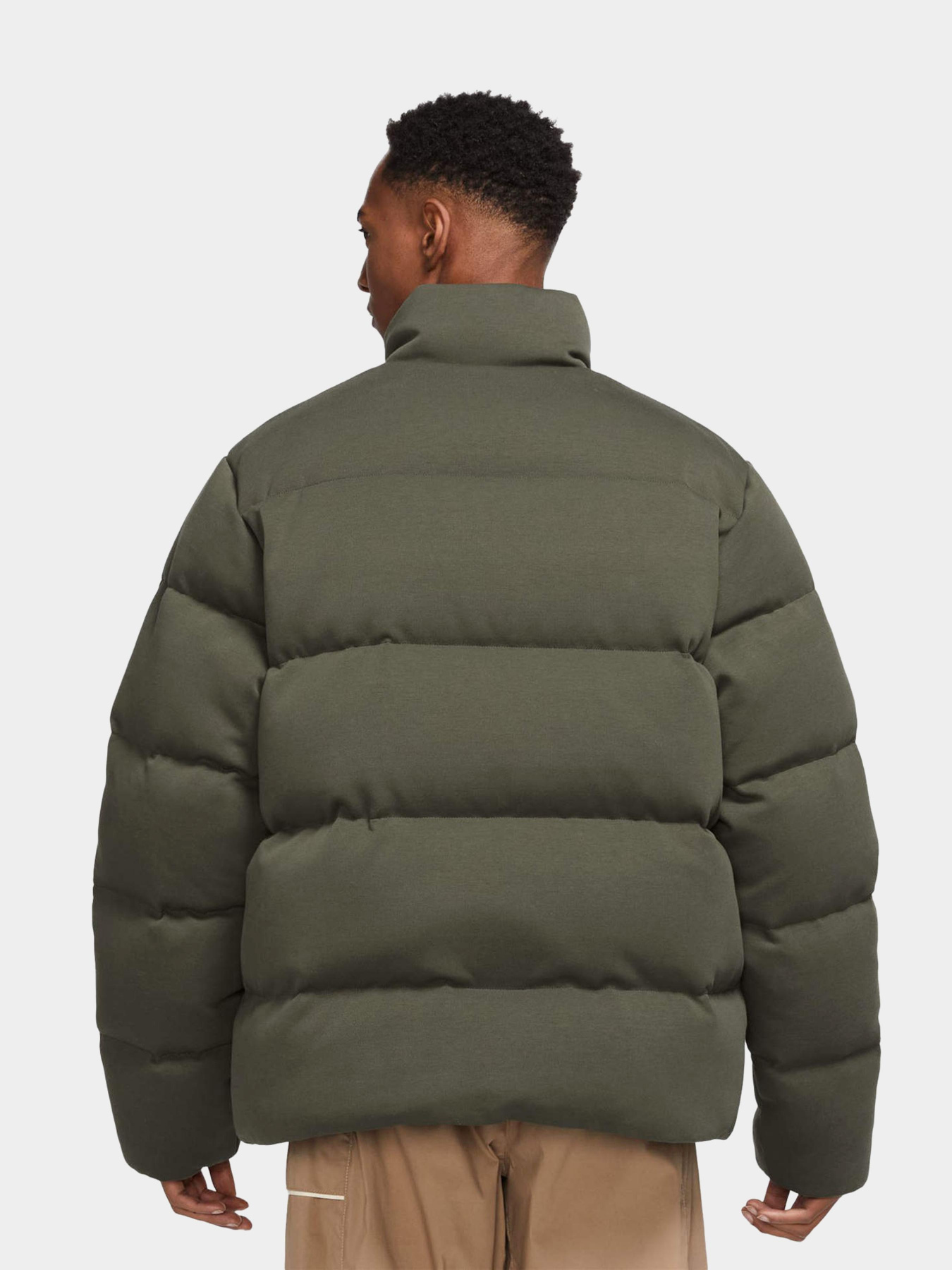 Зимова куртка NIKE Tech Fleece Therma Fit Oversized Puffer модель FB7854-325 Фото