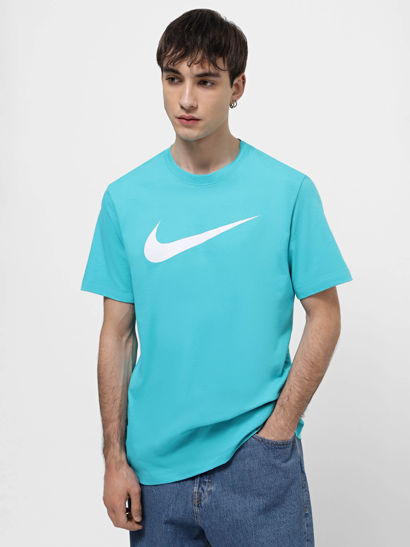 Футболка NIKE Icon Swoosh модель DC5094-345 Фото