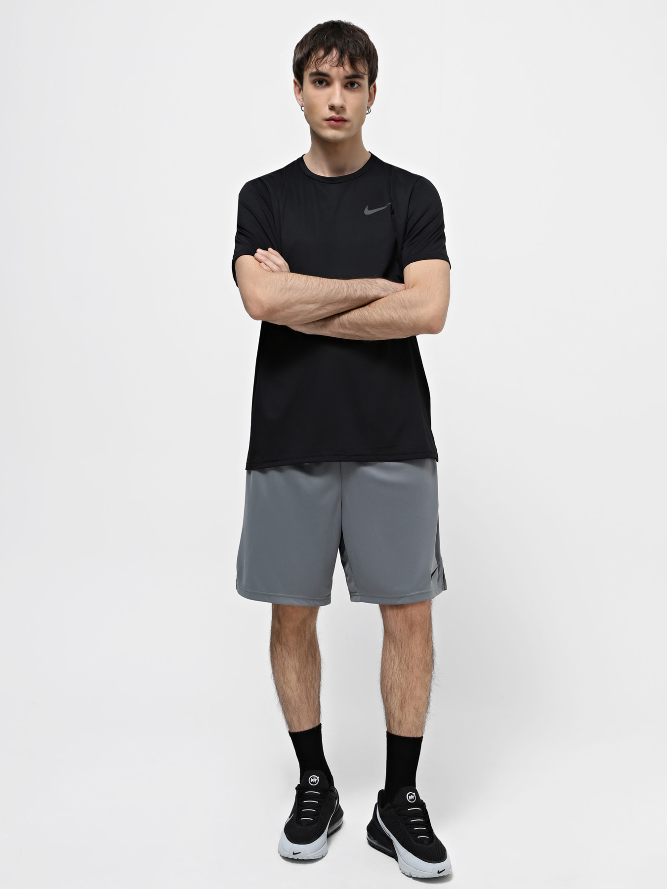 Шорты спортивные NIKE Df Knit Short 6.0 модель DD1887-084 Фото