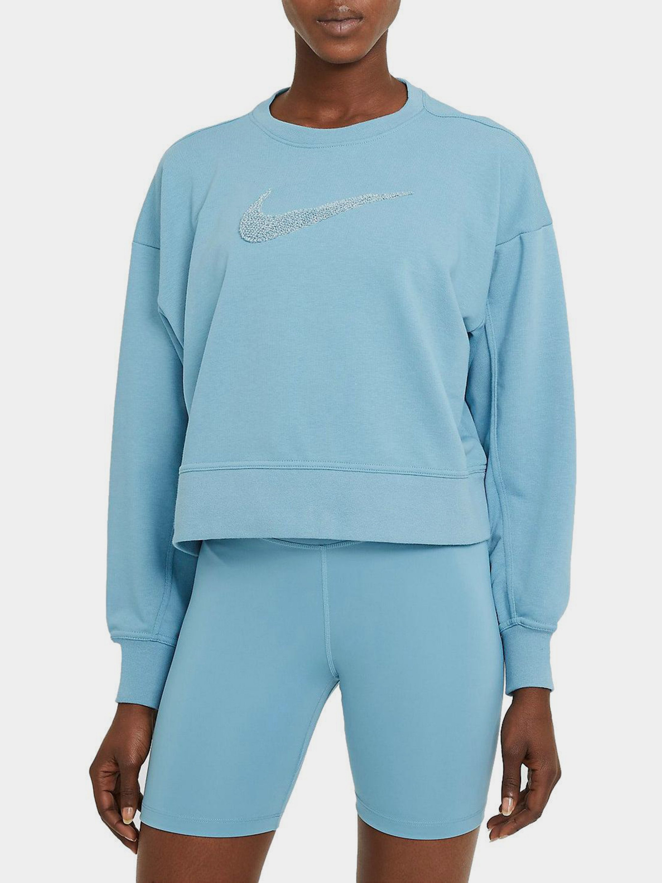 Свитшот NIKE Dri-FIT Get Fit Crew модель CU5506-424 Фото