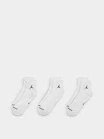 Набор носков NIKE JORDAN CUSH POLY ANKLE модель DX9655-100 Фото