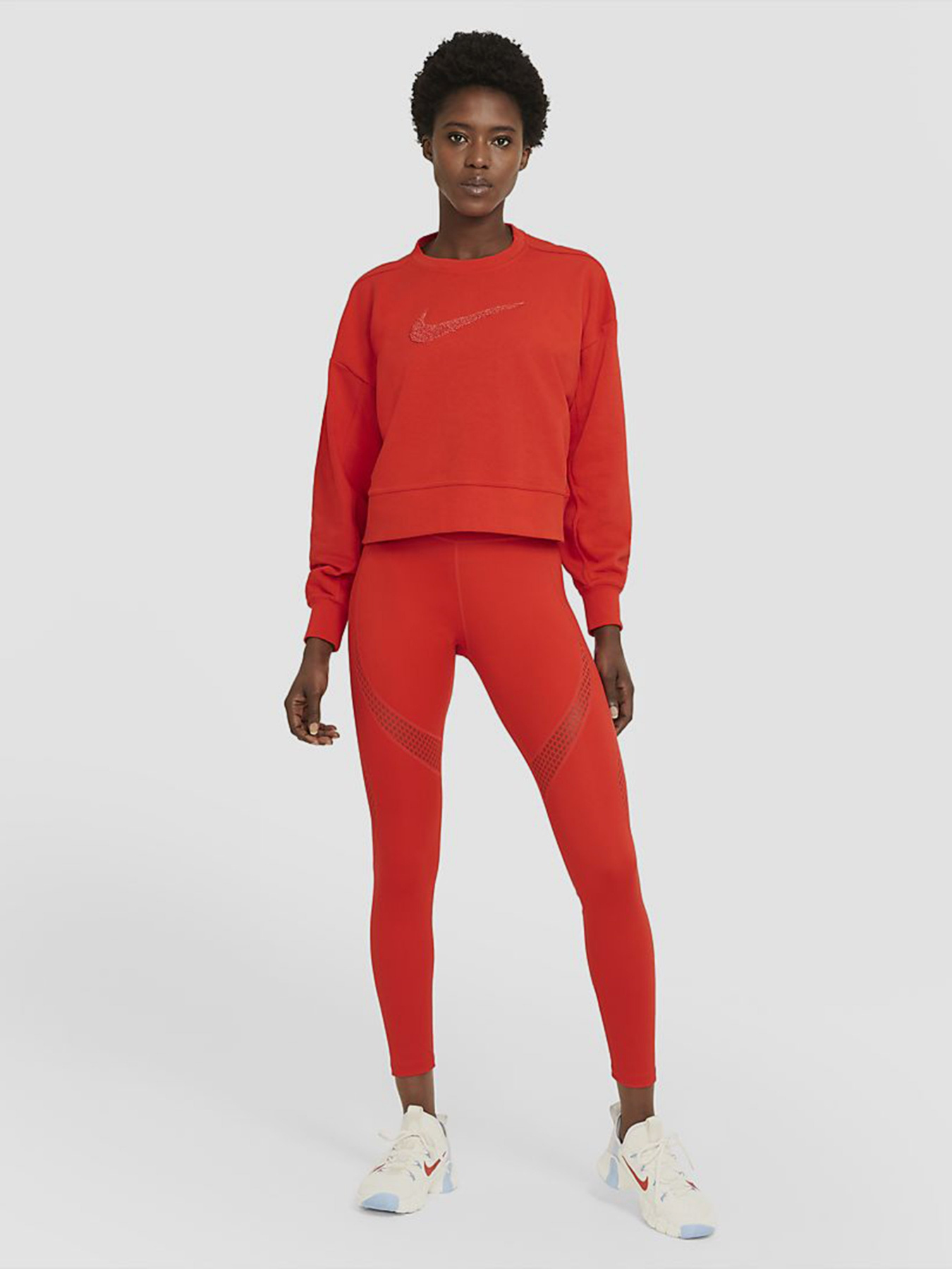 Світшот NIKE Dri-FIT Get Fit Crew модель CU5506-673 Фото