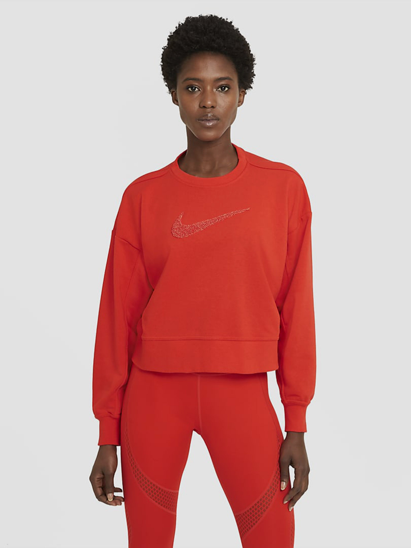 Світшот NIKE Dri-FIT Get Fit Crew модель CU5506-673 Фото