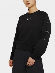 Свитшот NIKE  Sportswear Swoosh Crew модель CZ8890-010 Фото