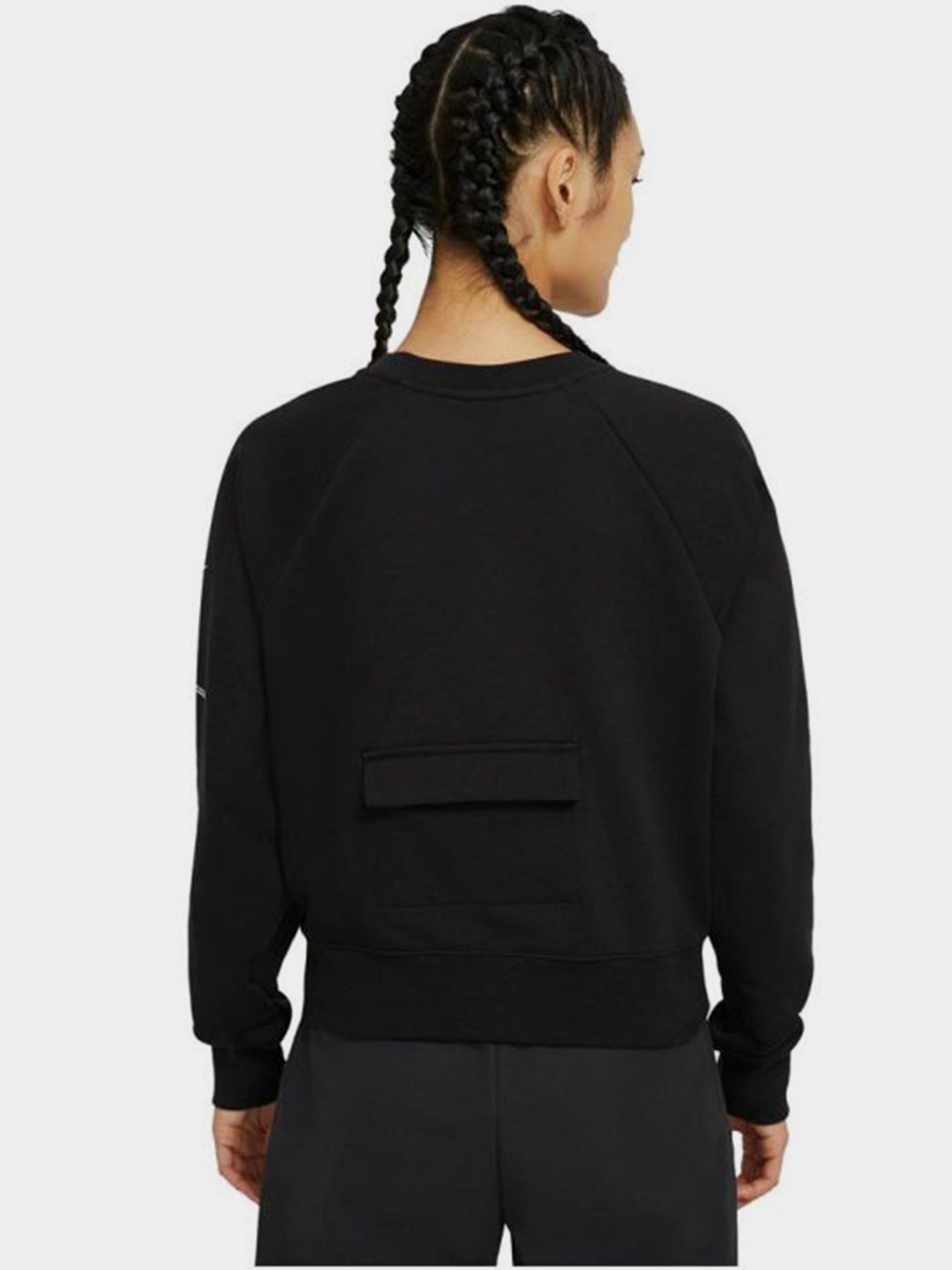 Свитшот NIKE  Sportswear Swoosh Crew модель CZ8890-010 Фото