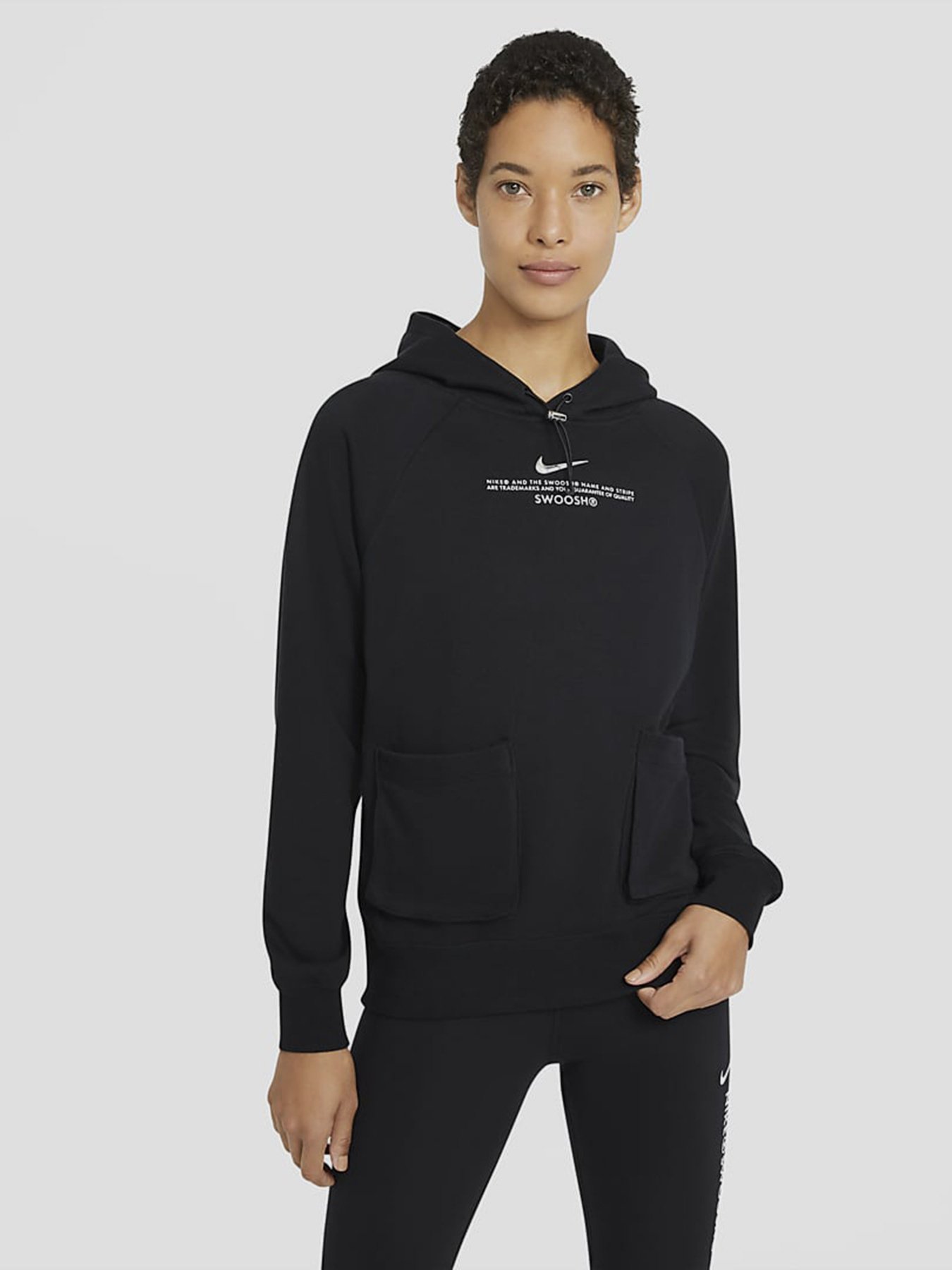 Худи NIKE Sportswear Swoosh модель CZ8896-010 Худи NIKE Sportswear Swoosh модель CZ8896-010 Фото