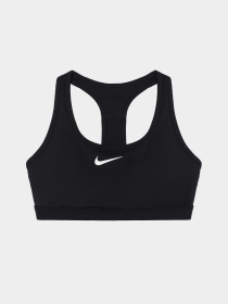Топ спортивный NIKE Swsh Med Spt Bra модель DX6821-010 Фото