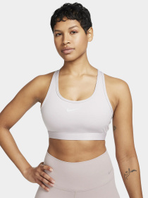 Спортивний топ NIKE SWOOSH MEDIUM SUPPORT модель DX6821-019 Фото