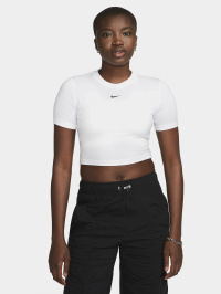 Білий - Футболка NIKE Essential Crop