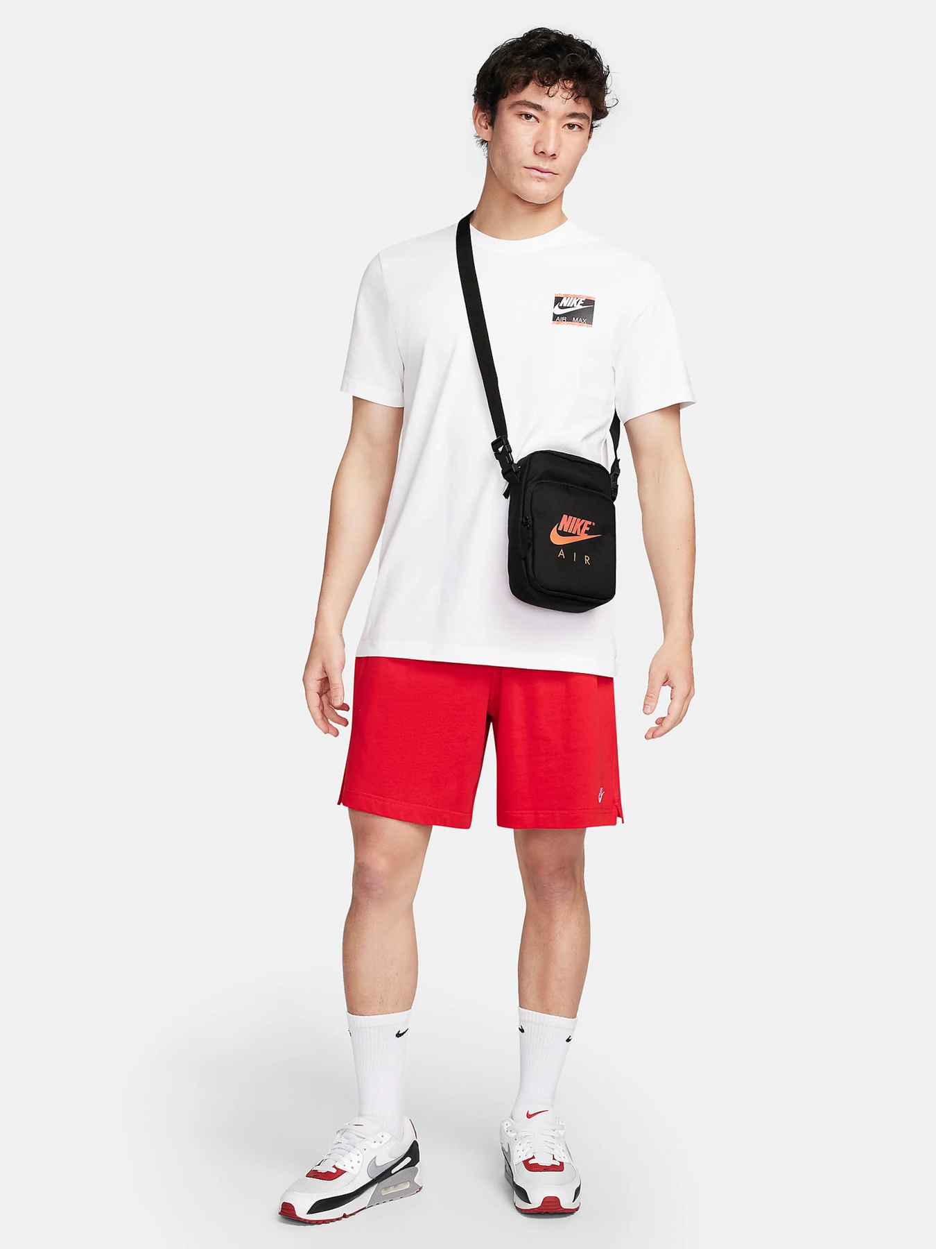 Кросс-боди NIKE Heritage модель FV6611-010 Фото